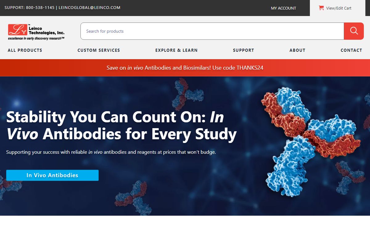 Antibodies For Research | Leinco Technologies