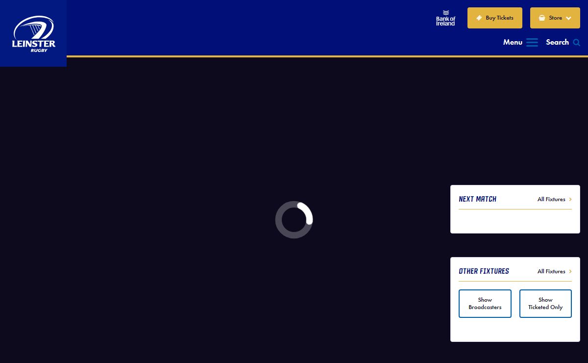 Leinster Rugby - Homepage