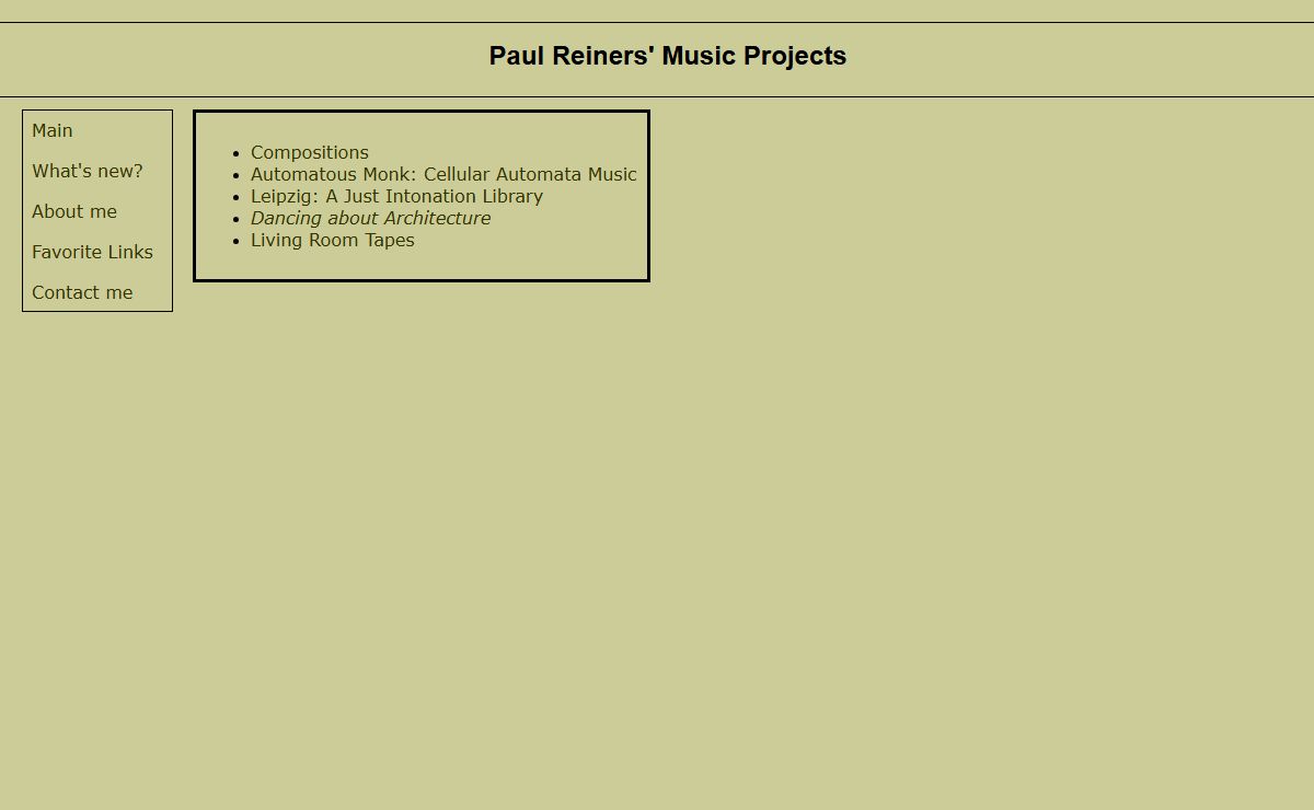 Leipzig 48: Paul Reiners' Music Projects