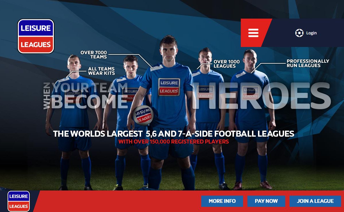 Play 5-a-side football near me | Powered by Leisure Leagues