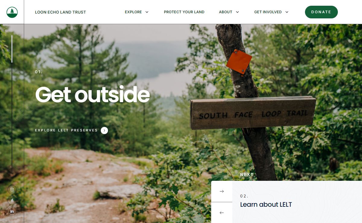 Loon Echo Land Trust: Explore, Enjoy, Protect