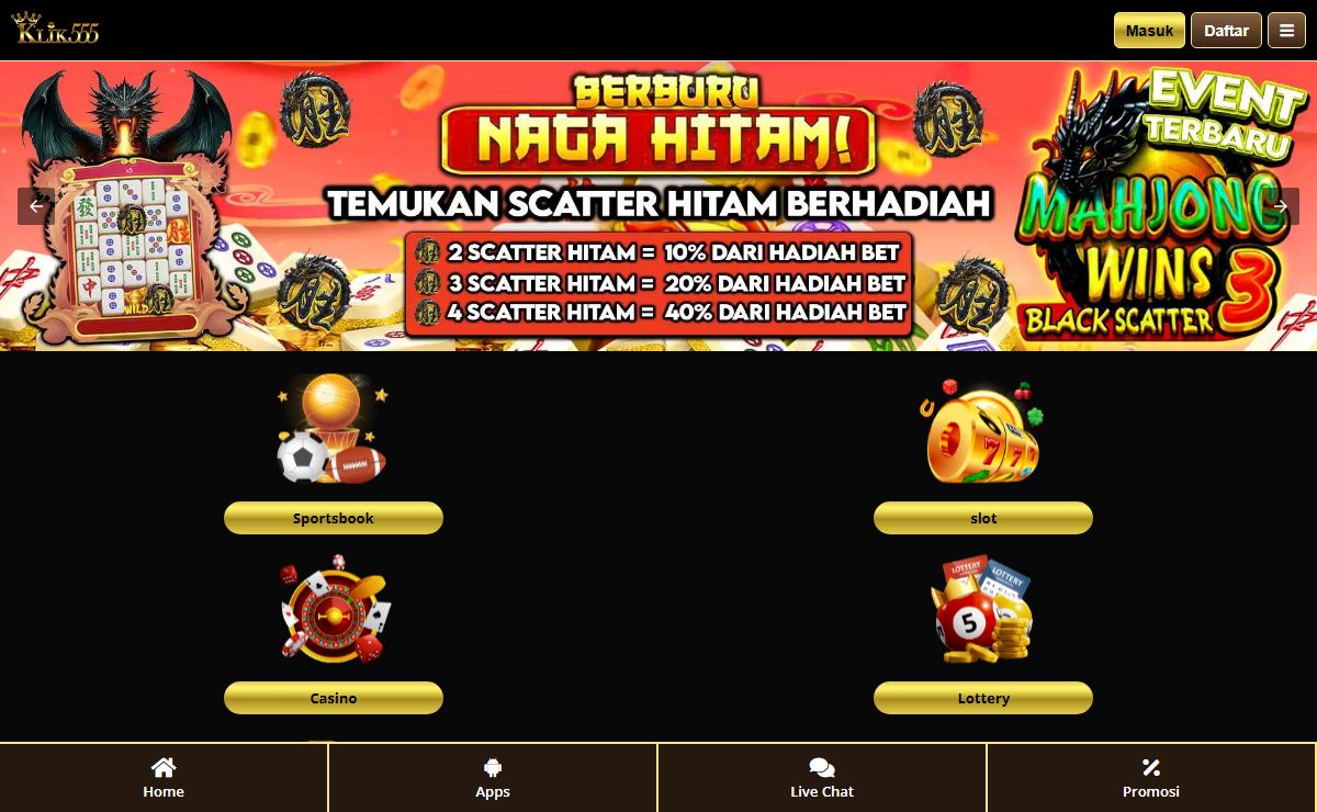 KLIK555 : Link Resmi Platform Permainan Online Nomor Satu DI Nusantara