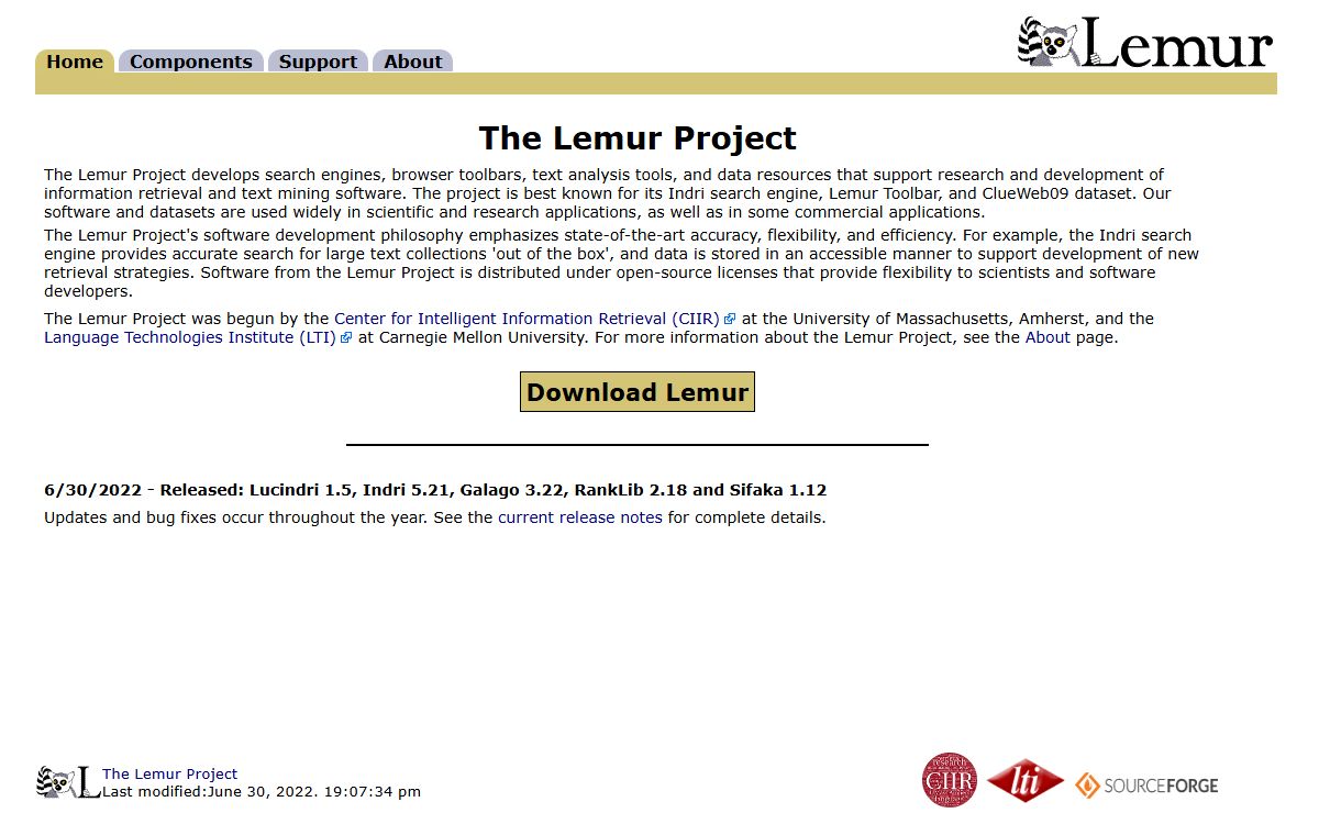 Lemur Project Home