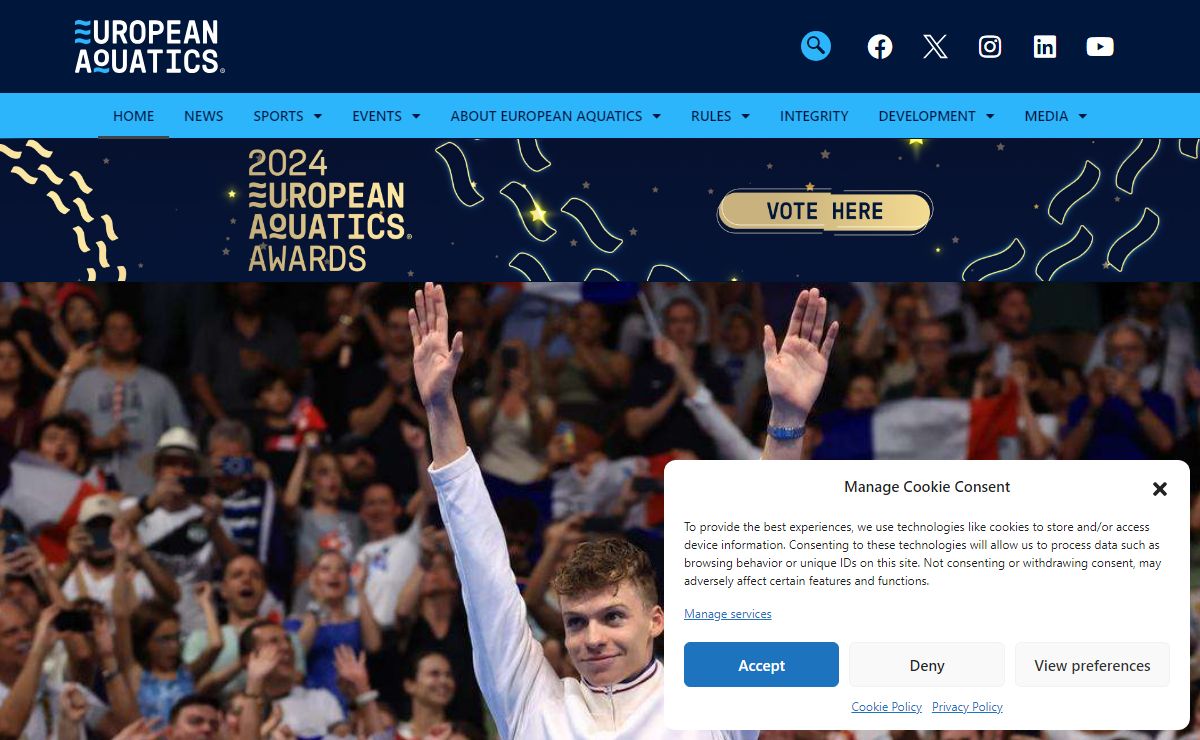 Homepage - European Aquatics®