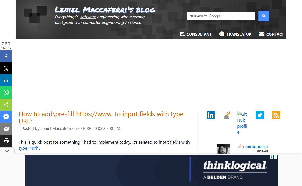 Leniel Maccaferri's blog