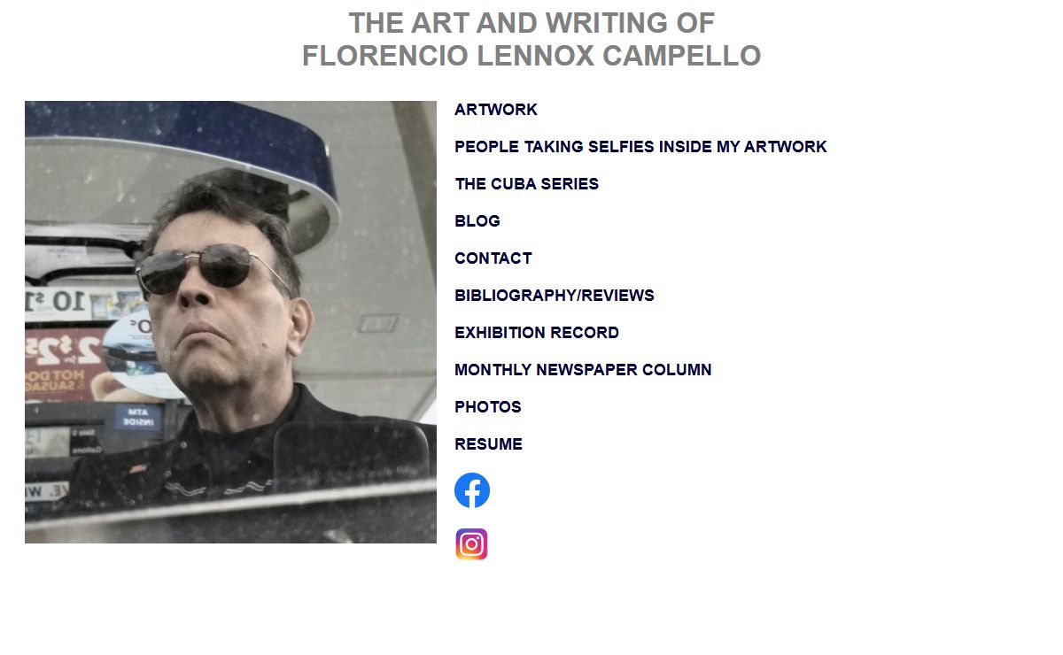 Artwork and Writing of F. Lennox Campello