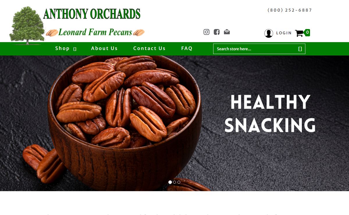 Leonard Farms | Chocolate Pecans and Pecan Gift Tins