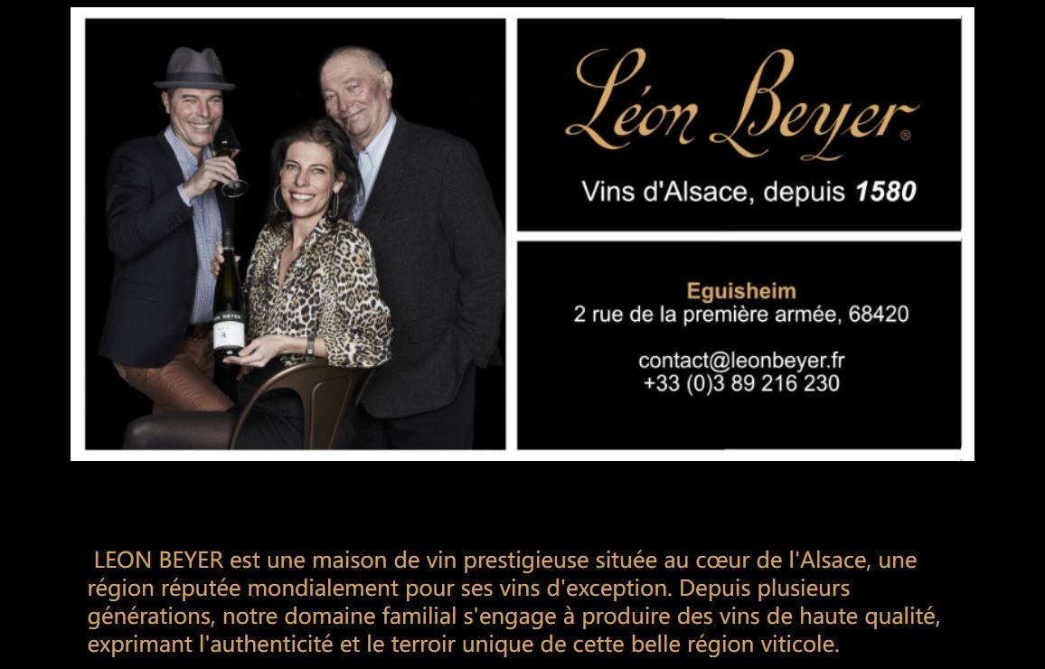 LEON BEYER - Vins d Alsace Eguisheim France