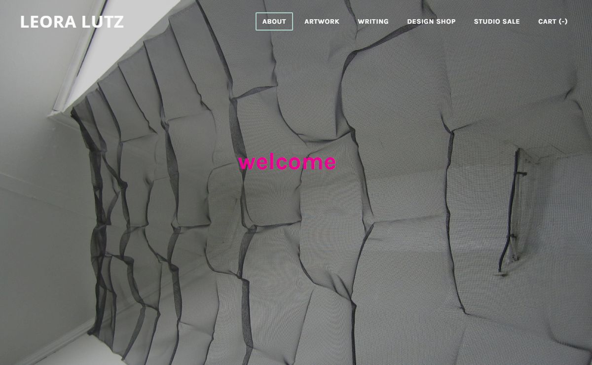 LEORA LUTZ - Leora Lutz conceptual art, installation, writing
