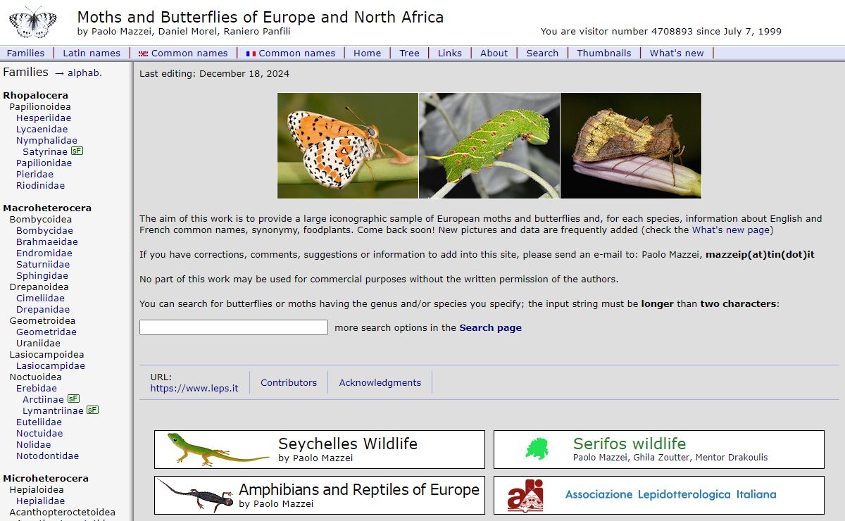 Moths and Butterflies of Europe and North Africa