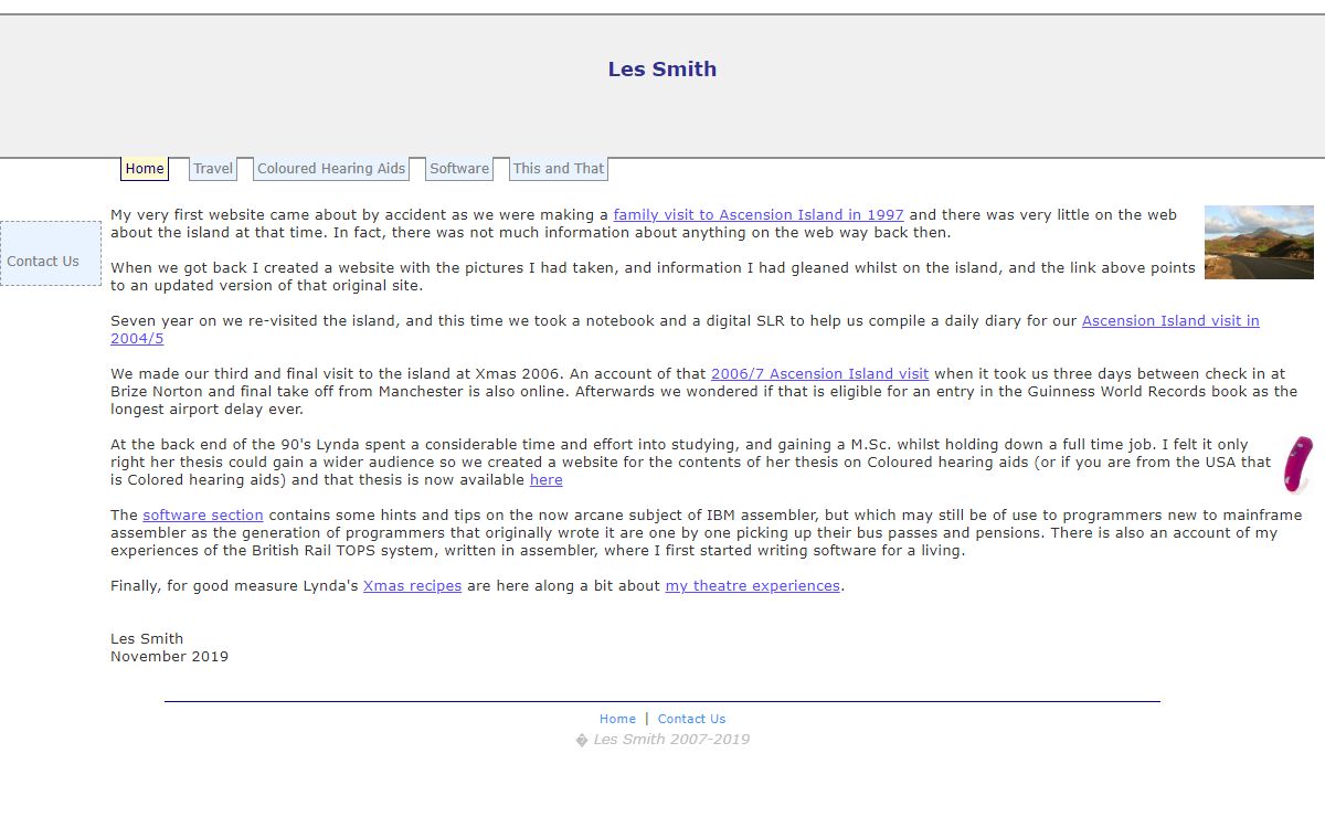 Les Smiths - From Software to Ascension Island, and much in between