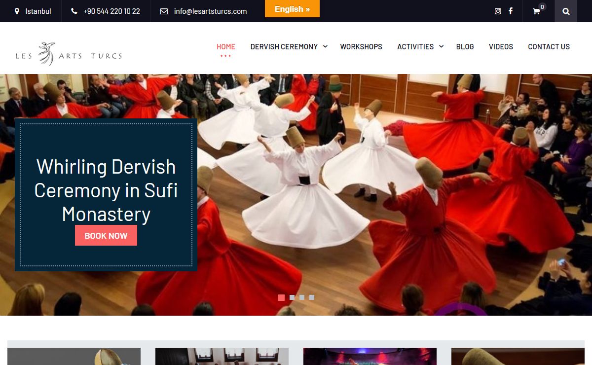 Les Arts Turcs – Turkish Cultural Center and Workshops, Online Shopping
