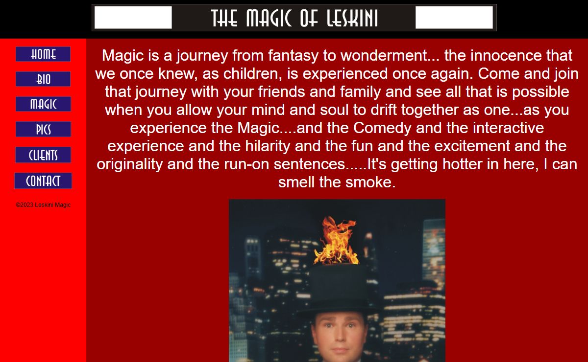 The Magic of LESKINI