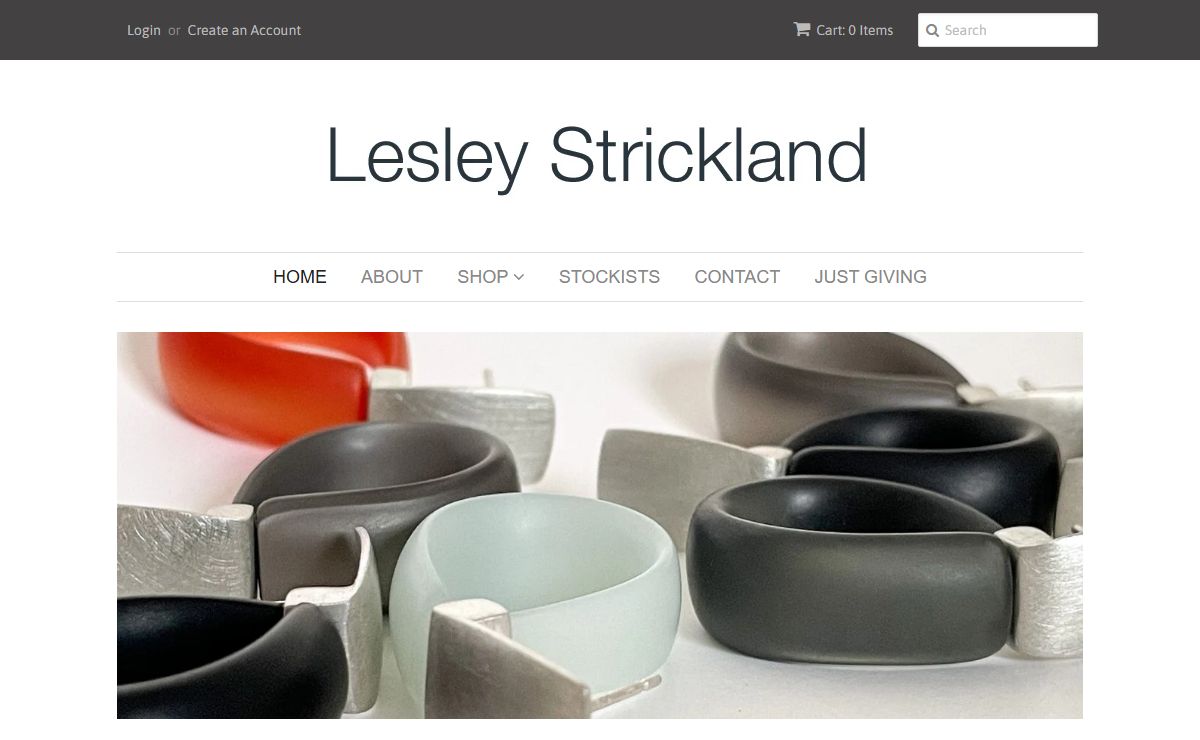 Lesley Strickland: Contemporary Jewellery