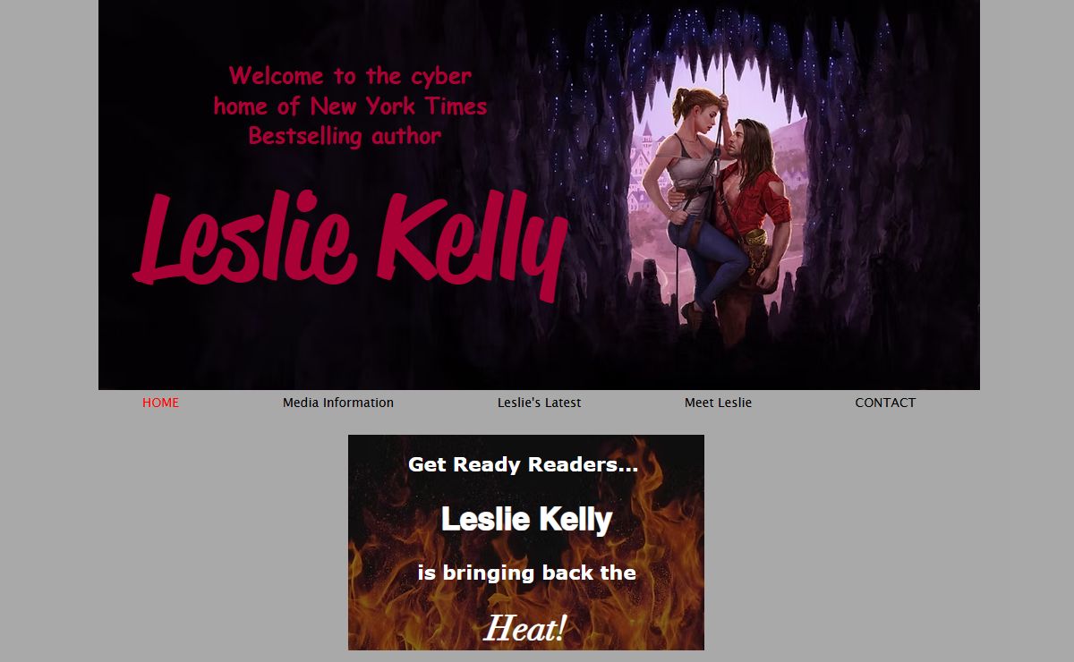 HOME | Author Leslie Kelly