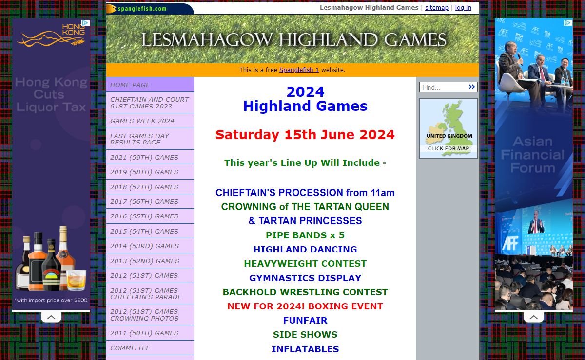 Lesmahagow Highland Games | HOME PAGE