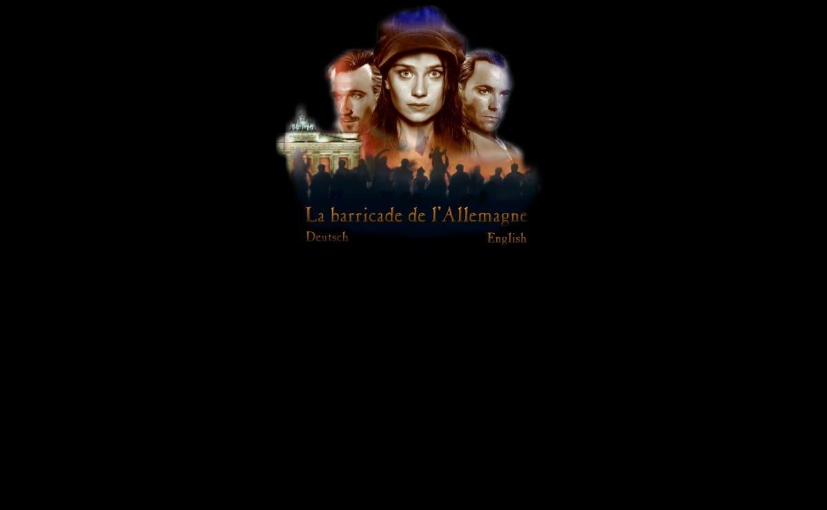 Les Misérables - La barricade de l'Allemagne