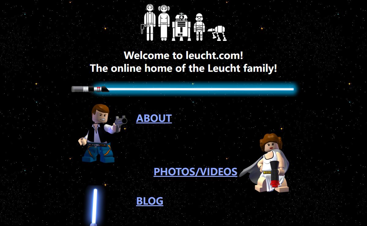 Welcome to leucht.com, the online home of the Leucht family