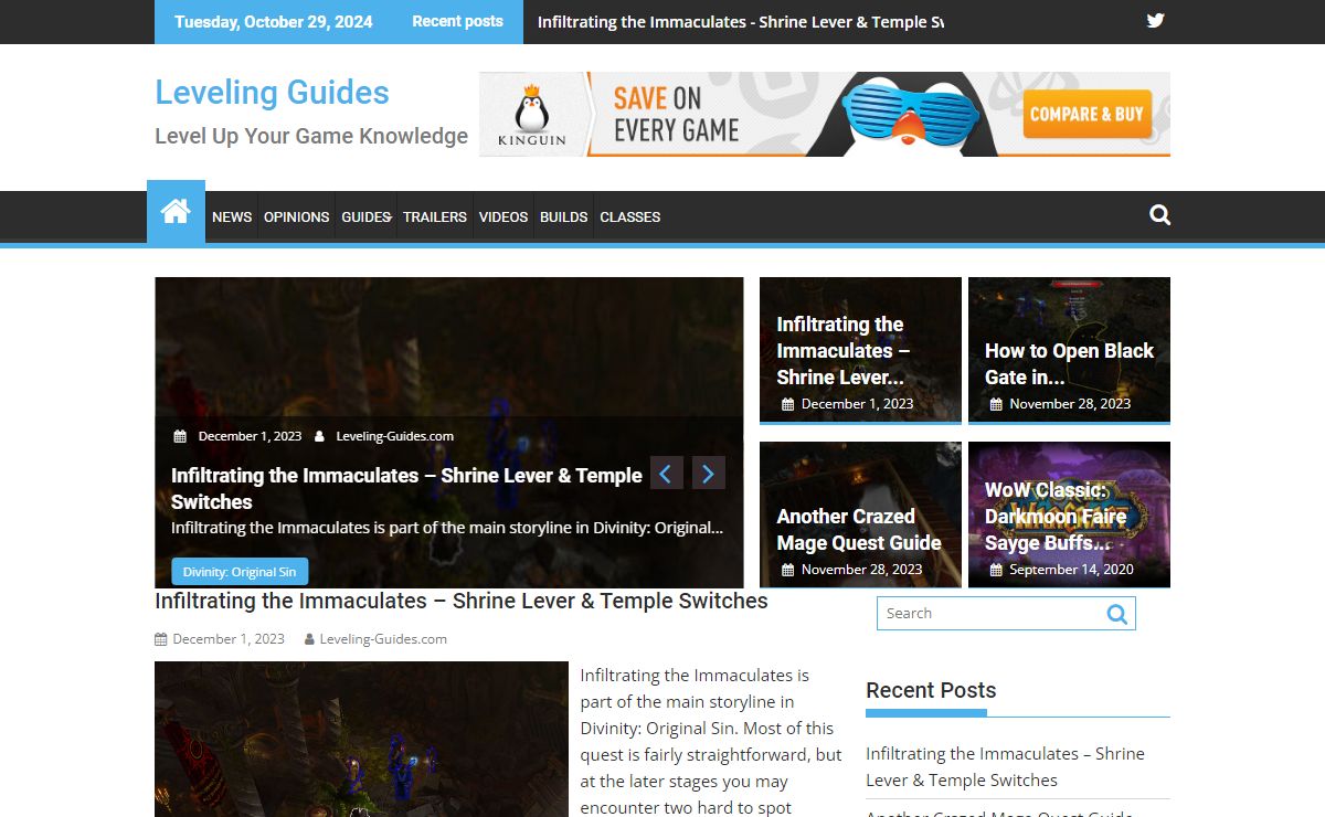 Leveling Guides – Level Up Your Game Knowledge