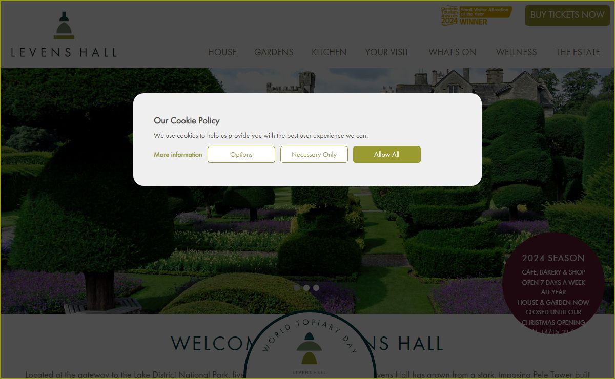 Levens Hall :: Home