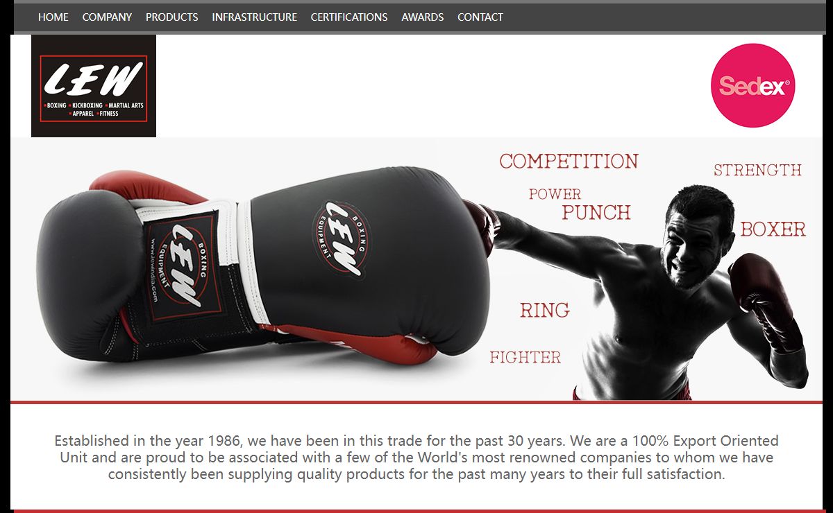 Leisure Export Worldwide - Boxing | Kickboxing | Martial Arts | Apparel | Fitness