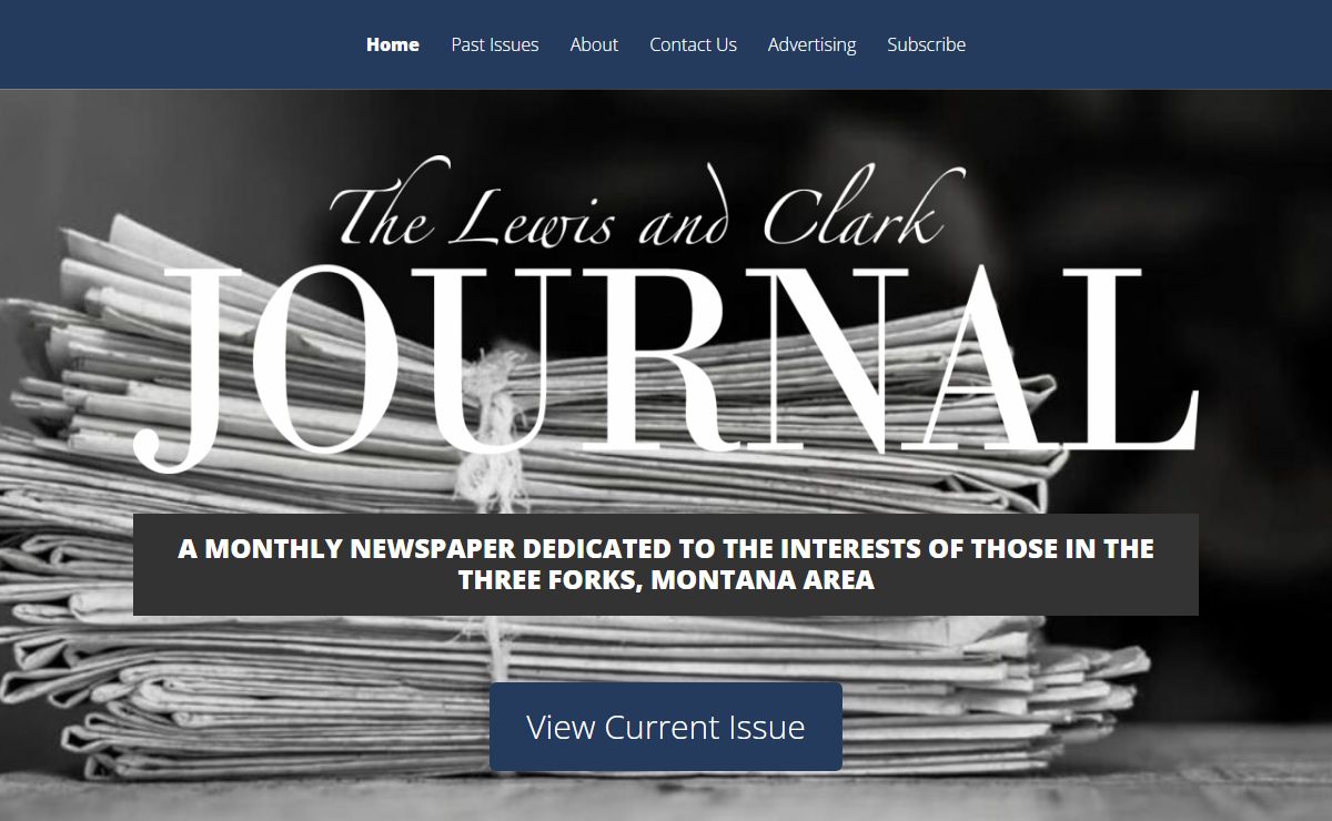 Lewis & Clark Journal | A monthly newspaper dedicated to the interests of those in the Three Forks, Montana area