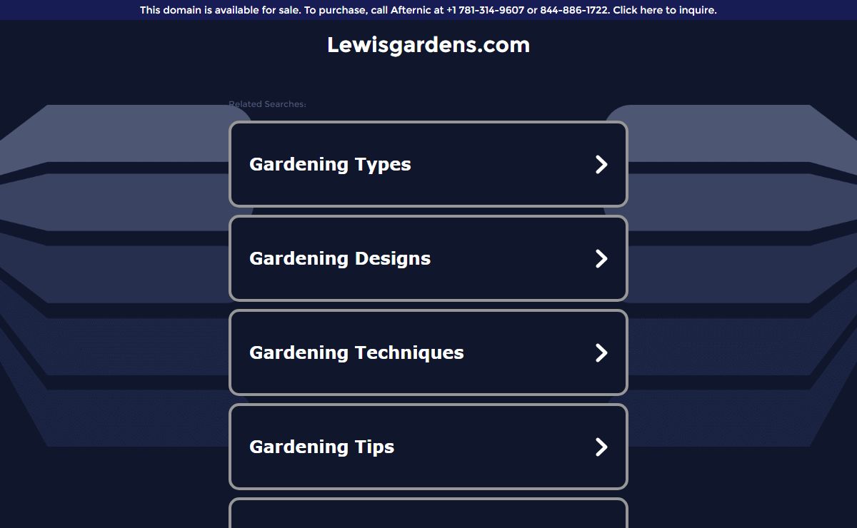 Lewisgardens.com