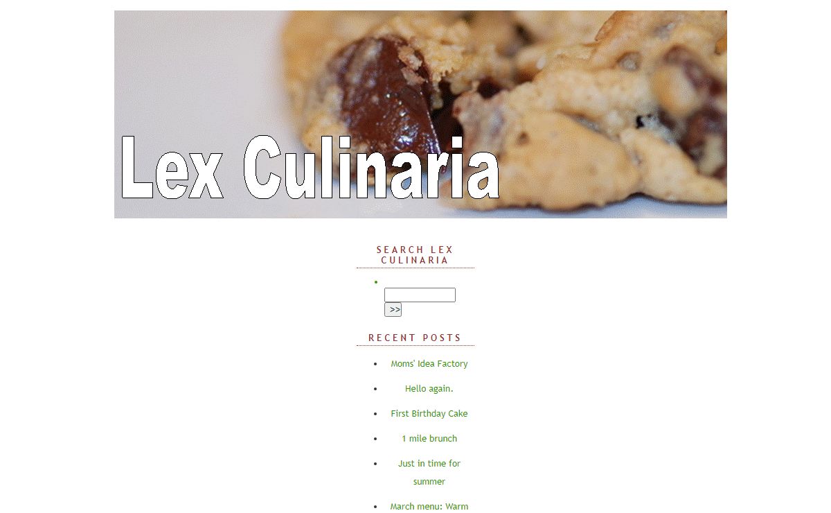Lex Culinaria