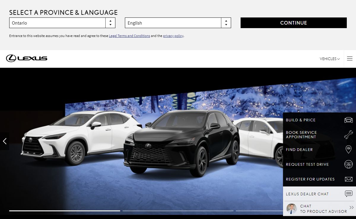 Lexus Canada: Luxury Sedan, SUVs, Hybrids & Performance Cars