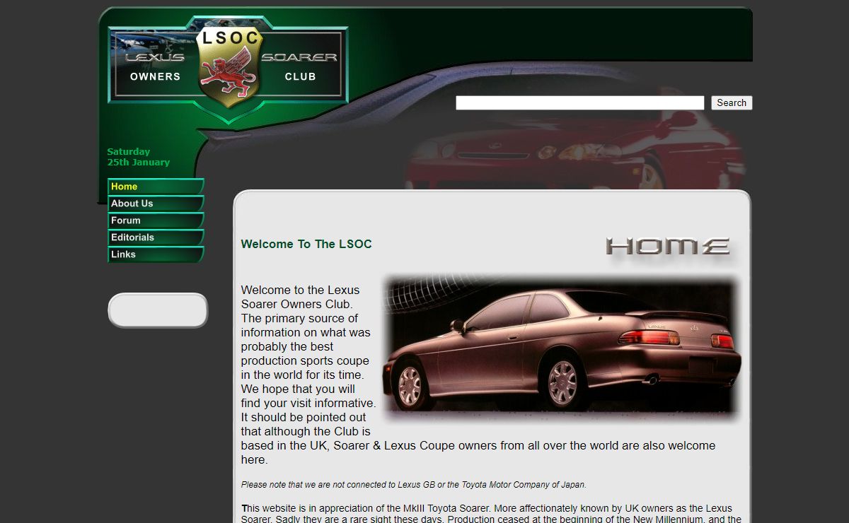 LSOC. Home of the Toyota Soarer