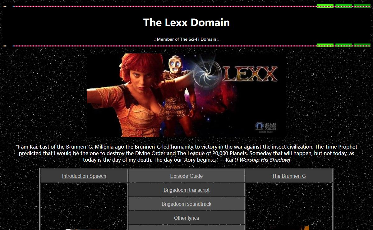 The Lexx Domain