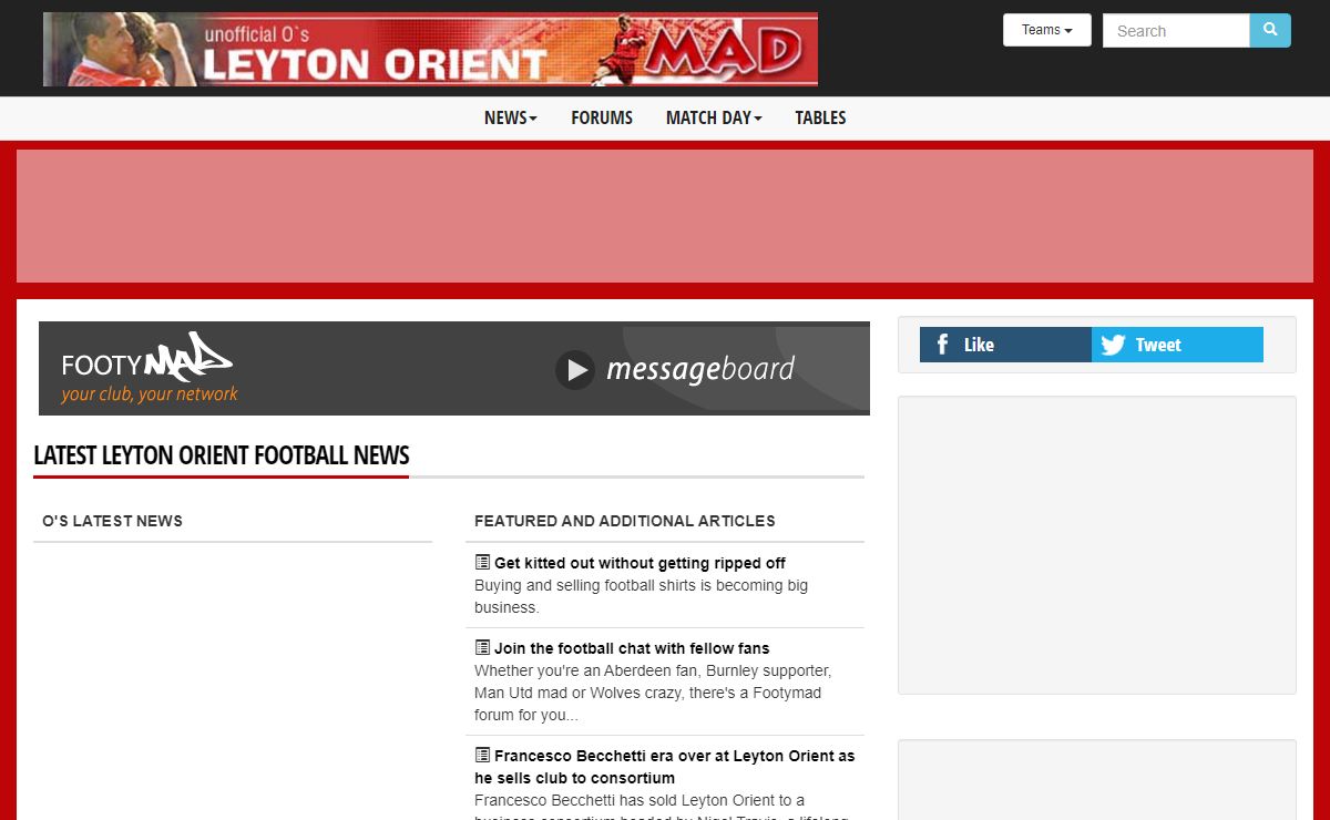 Leyton Orient News -