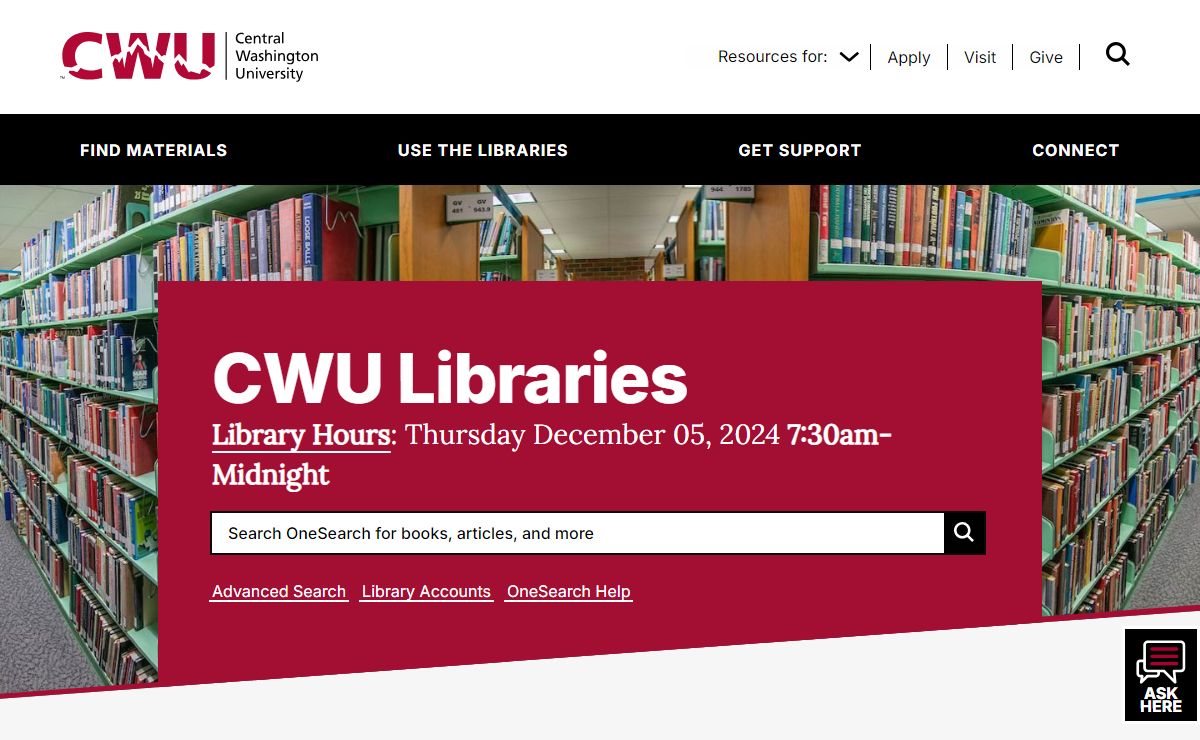 CWU Libraries