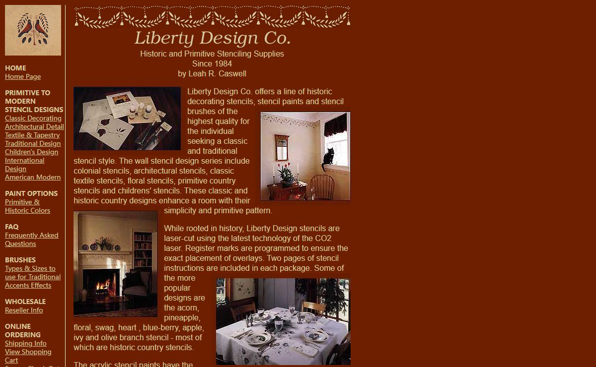 Liberty Design Wall Stencil Brushes Decorating Stencils Floral Designs