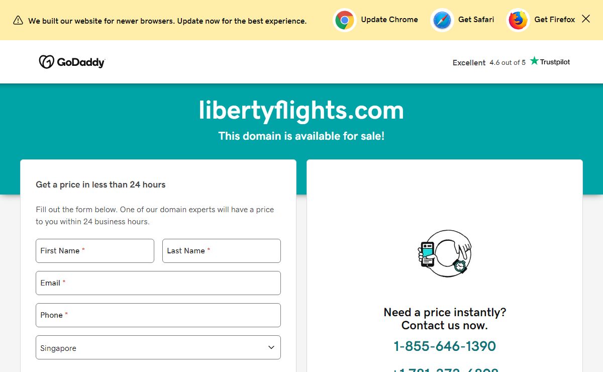 libertyflights.com