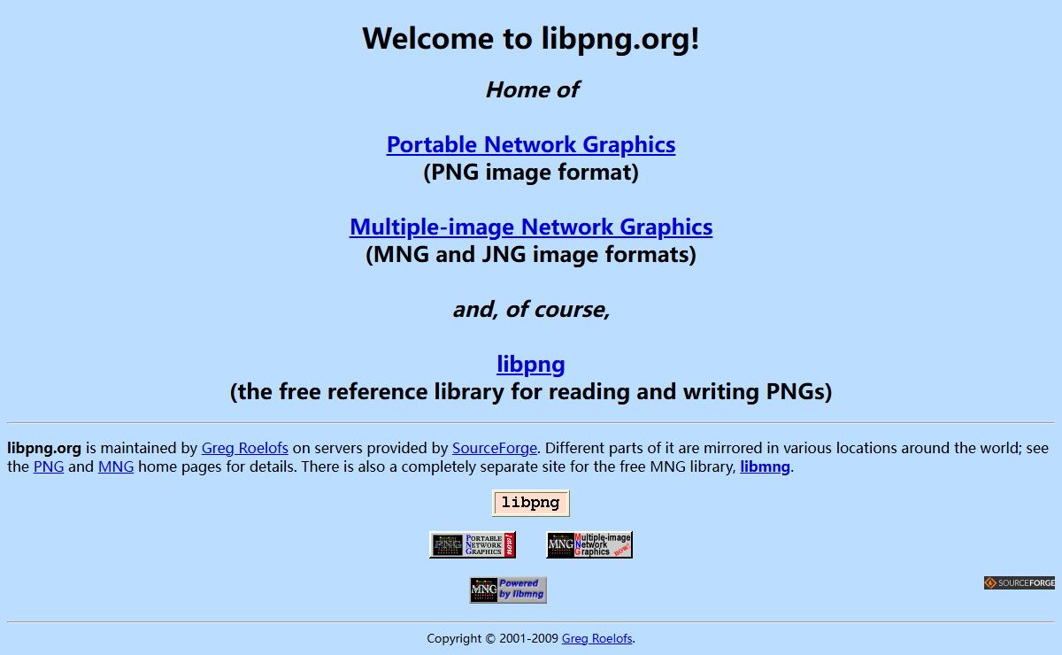 libpng.org: top level