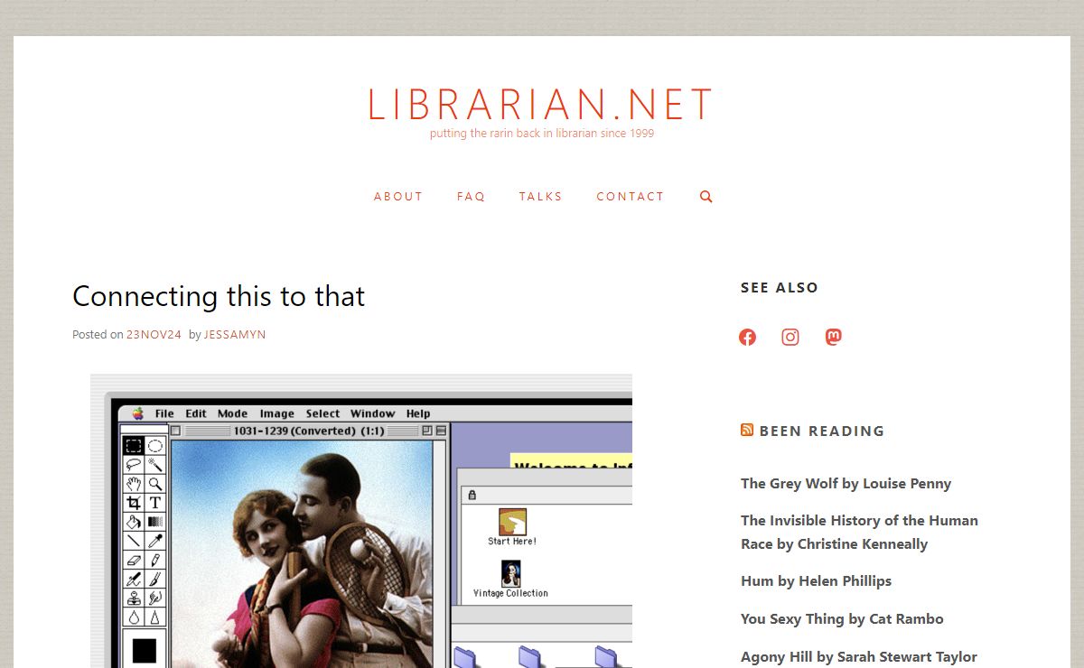 librarian.net – putting the rarin back in librarian since 1999