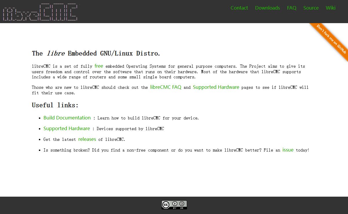 libreCMC : The libre Embedded GNU/Linux[-libre] distro.