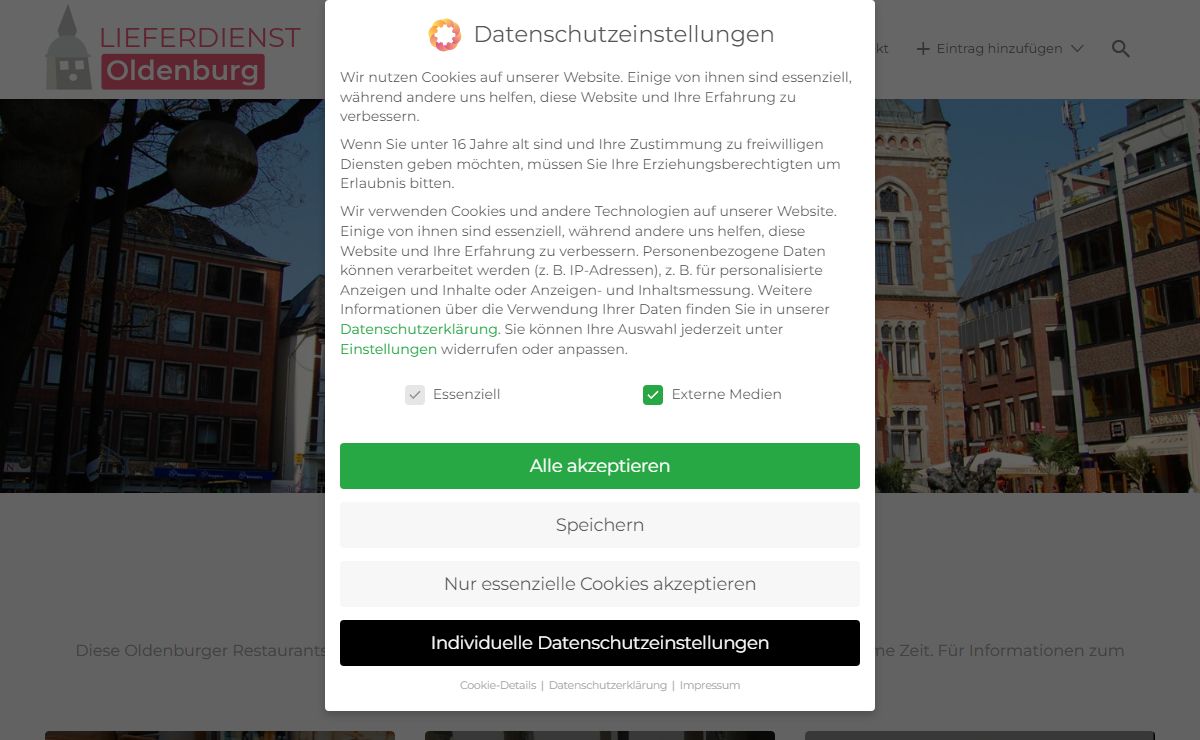 Lieferdienst Oldenburg: lokal & gemeinsam für unsere Stadt - Lieferservice - Oldenburg liefert
