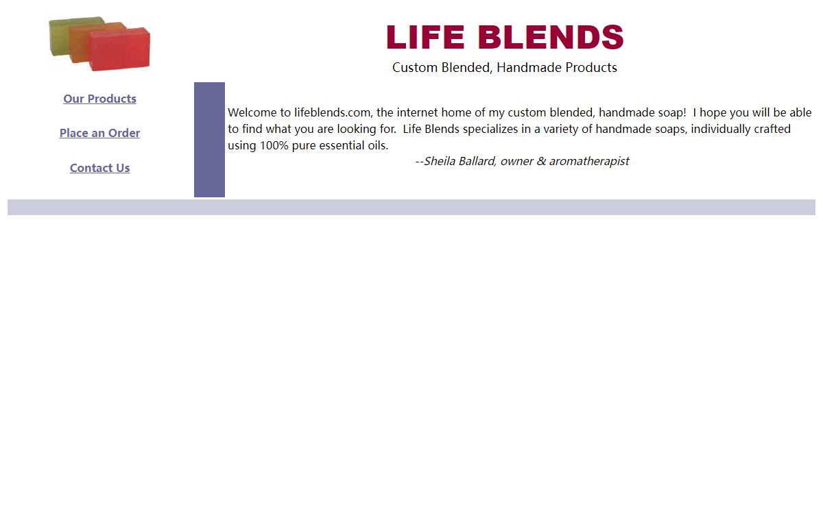 LIFE BLENDS Custom Blended Soap
