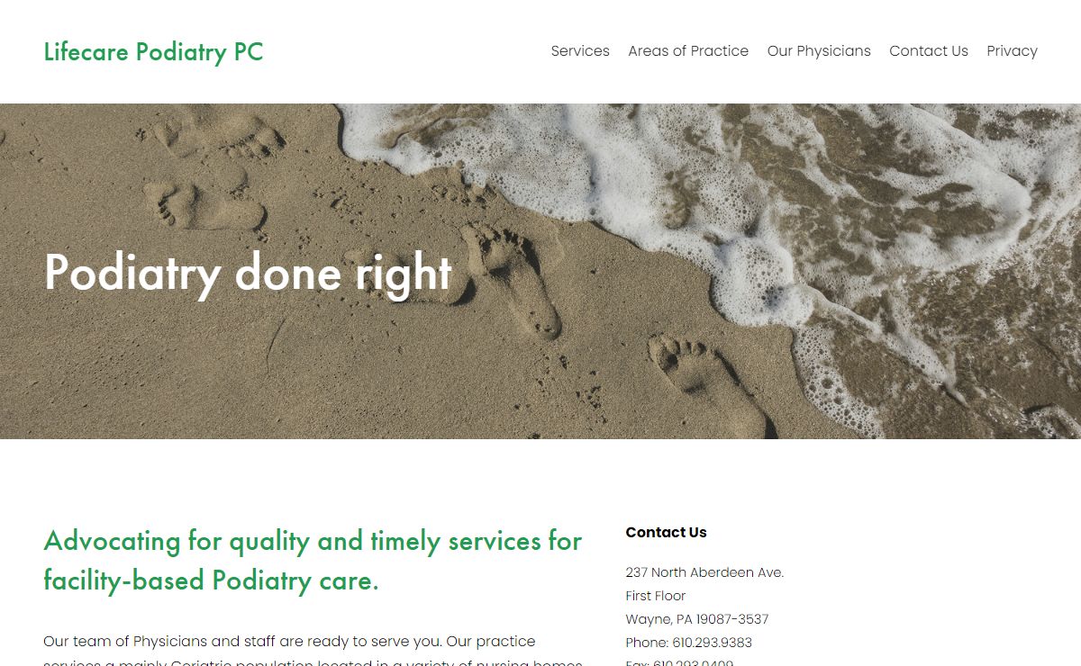 Lifecare Podiatry PC