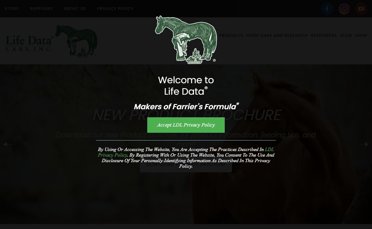 Life Data Labs, Inc. Makers of Farrier's Formula® Hoof Supplement