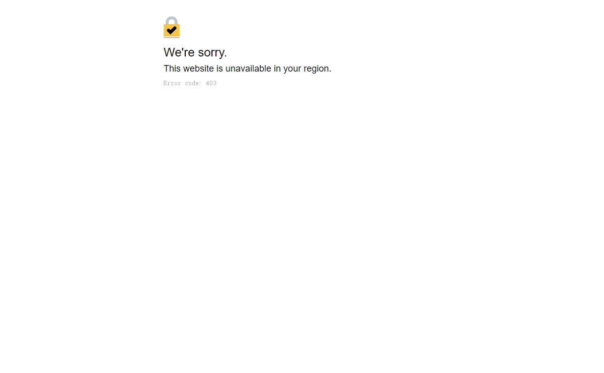 403 Forbidden