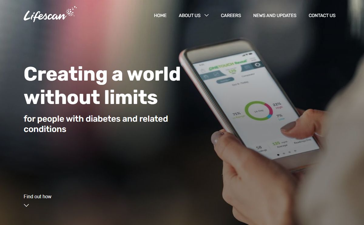 Home | Improving Life for People With Diabetes | LifeScan