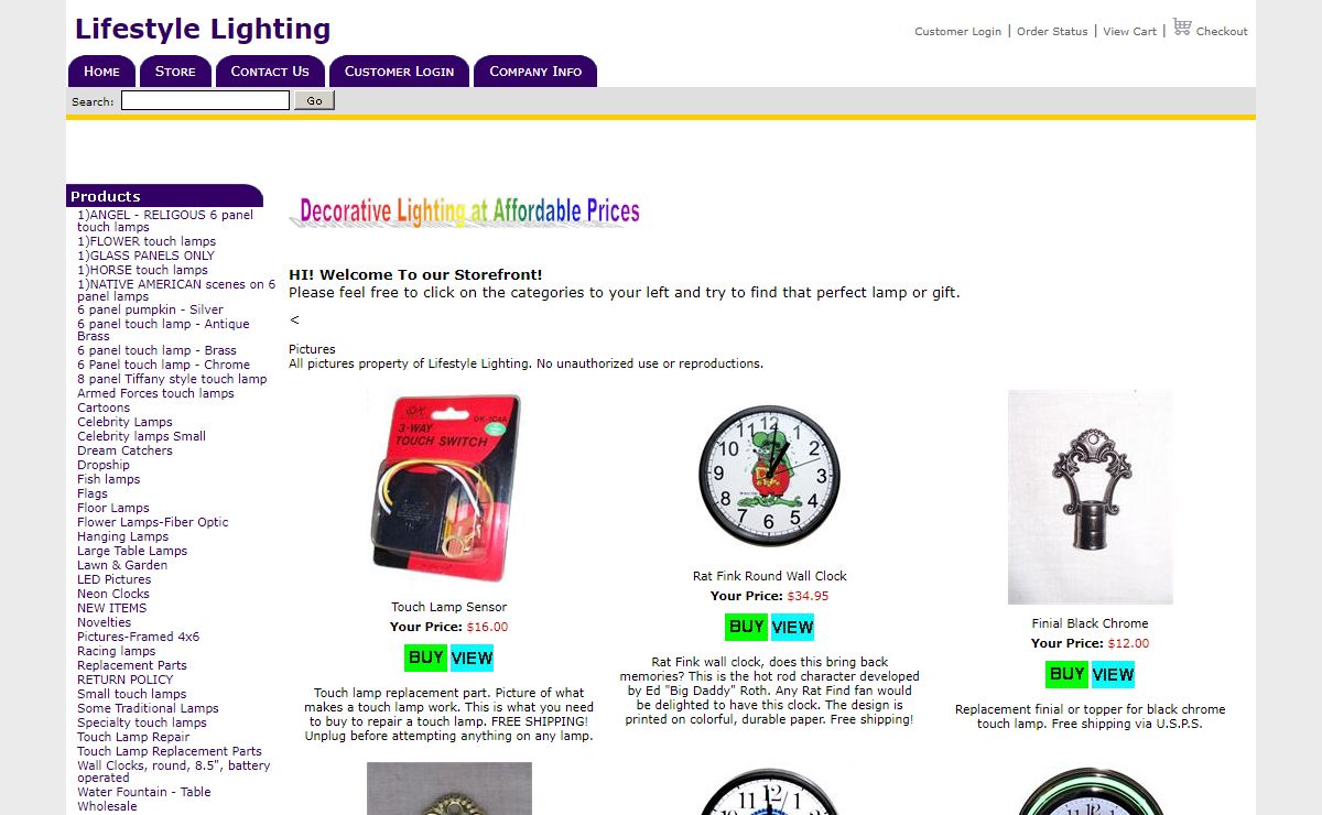 Lifestyle Lighting