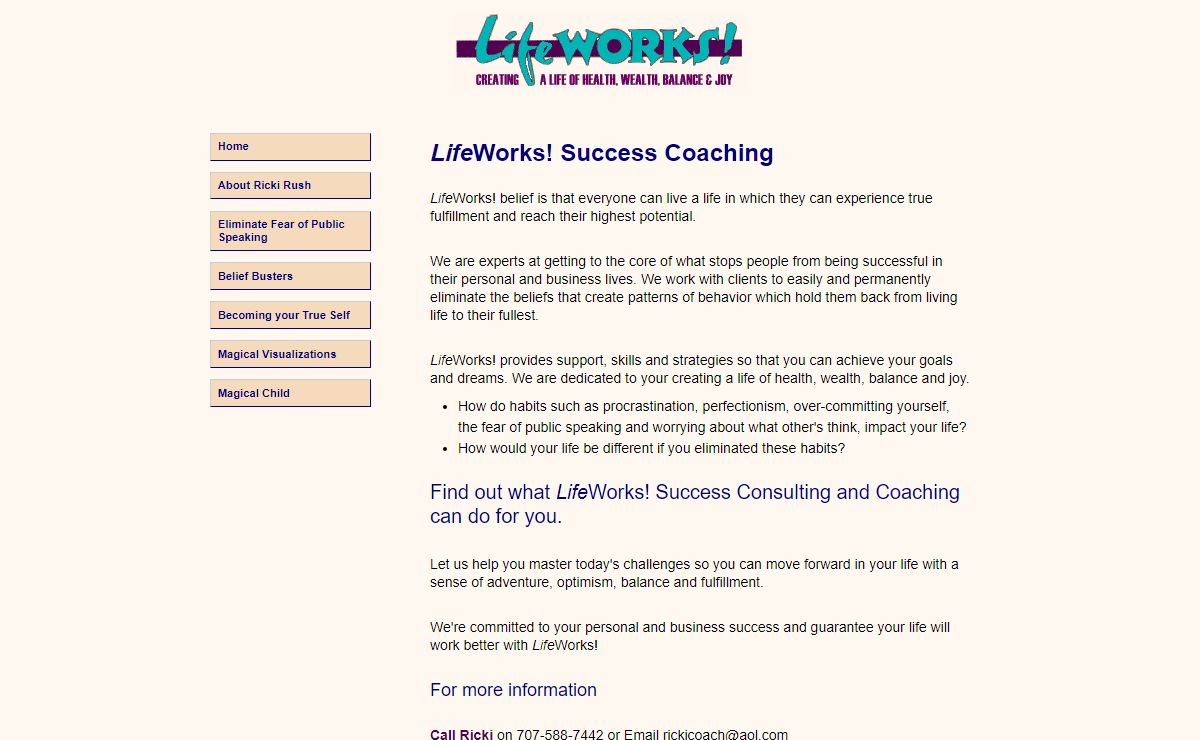 Lifeworks! Personal and Professional Coaching