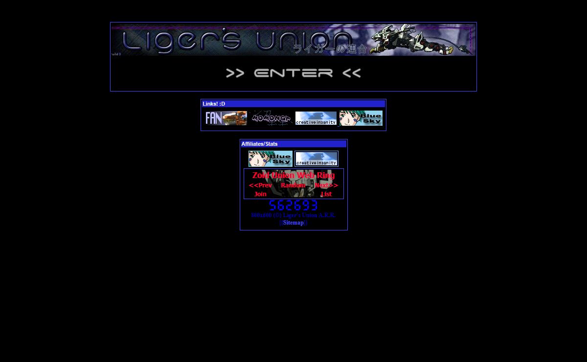 Liger's Union :: Welcome