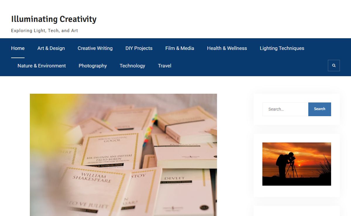 Illuminating Creativity - Exploring Light, Tech, and Art