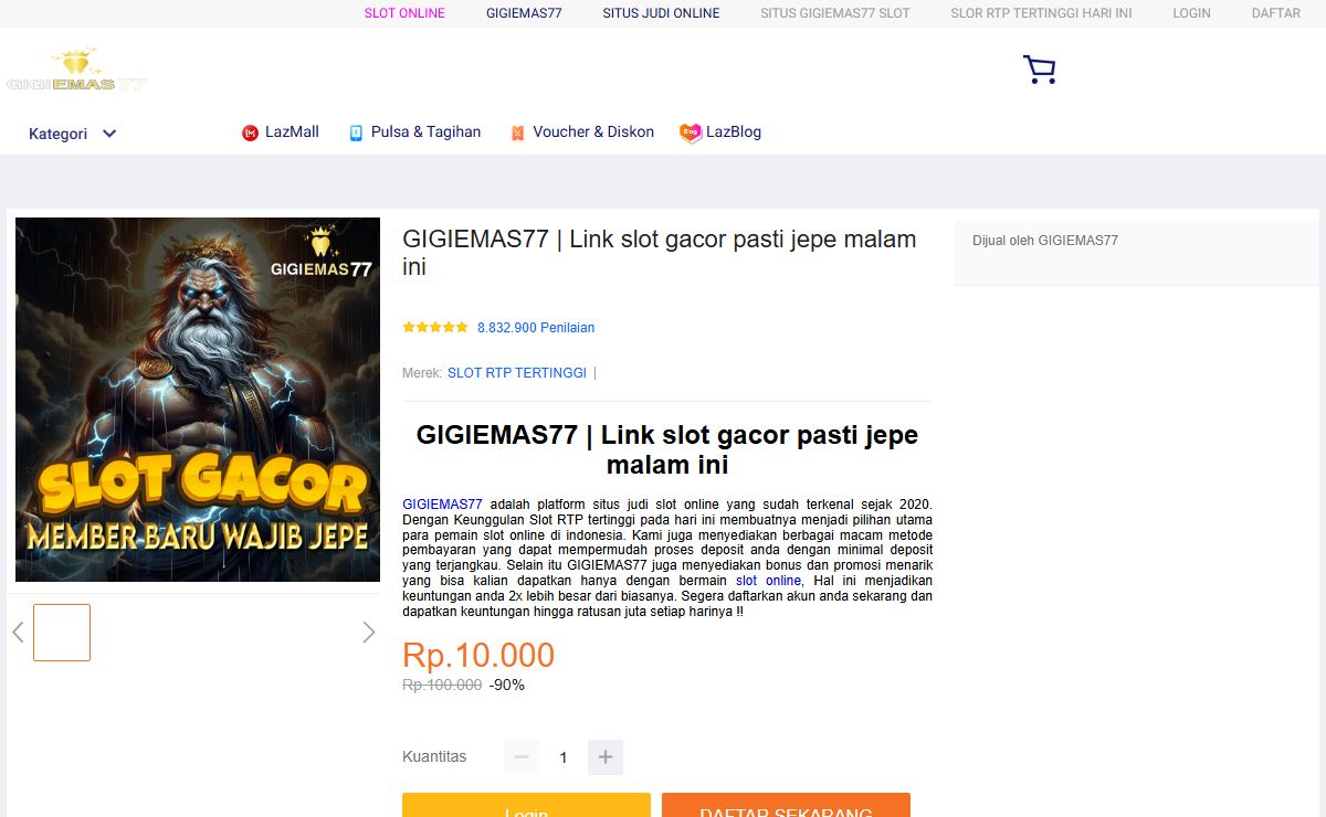 GIGIEMAS77 | Link slot gacor pasti jepe malam ini