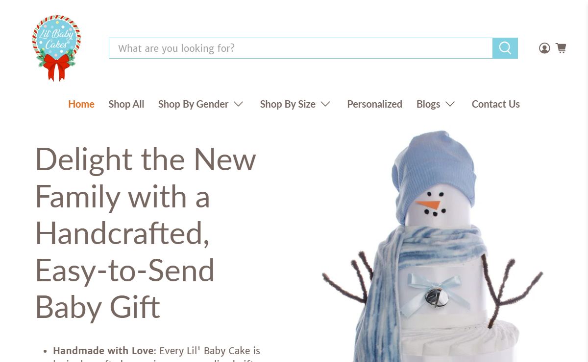 Unique Handcrafted Diaper Cakes New Mom's Love